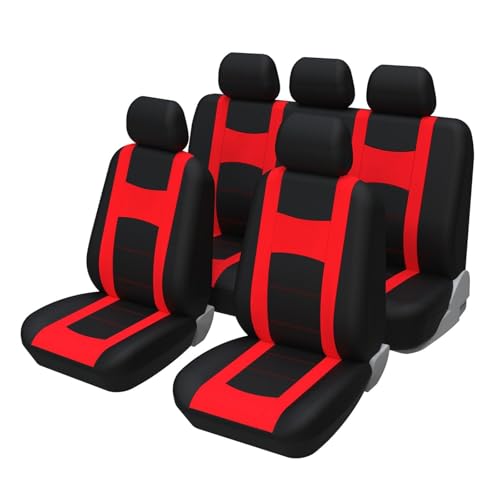 Housse de siège voiture universelle polyester pour SUV et fourgonnette 9 pièces