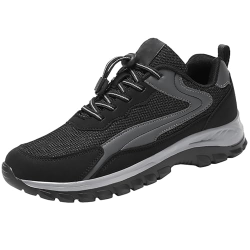 Zapatillas de senderismo para hombre, antideslizantes, ligeras, para caminar, cómodas al aire libre, zapatos de senderismo a la moda, para acampar, escalar, para hombre, transpirables, ligeros, para