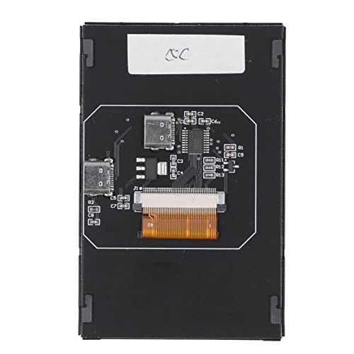 BOLORAMO Mini-Monitor-Zubehör, 8,9 cm (3,5 Zoll) USB-Typ-C-Schnittstelle, IPS-Full-View-Computer-Bildschirm zum Arbeiten (mit Motherboard-Adapter) – Bild 5