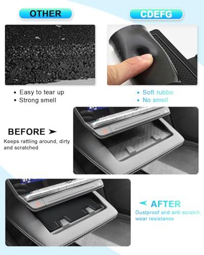 Accessoires Scenic E Tech tapis en caoutchouc noir haute finition