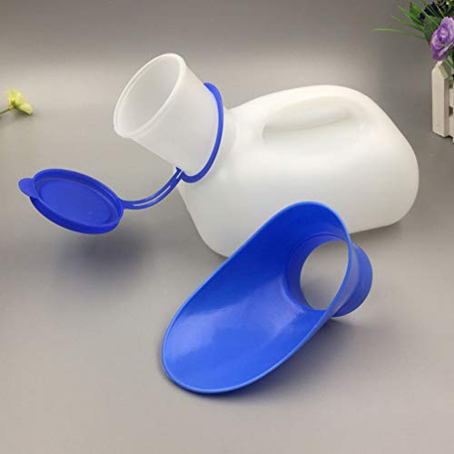 Healifty 2 stuks 1000 ml unisex urinefles draagbare urinoir plassen auto noodtoilet voor oudere mannen vrouwen camping… - Afbeelding 3