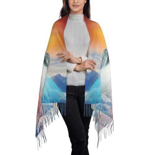 Virgen De Guadalupe Shawls and Wraps for Women Rose Catholic Gifts Soft Large Warm Blanket Scarf2
