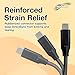 BoxWave Cable Compatible with Umax EinStar Vega 3D Scanner - DirectSync PD Cable (3ft) - USB-C to USB-C (100W), Type C Braided Charge and Fast Sync - Jet Black