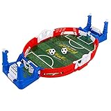 TAISK Mesa de futbolín de 15 Pulgadas, Mesa de Juego de fútbol de fácil Montaje, Juego de fútbol de Mesa para niños Noche Familiar, Fiestas, Salas de Juegos