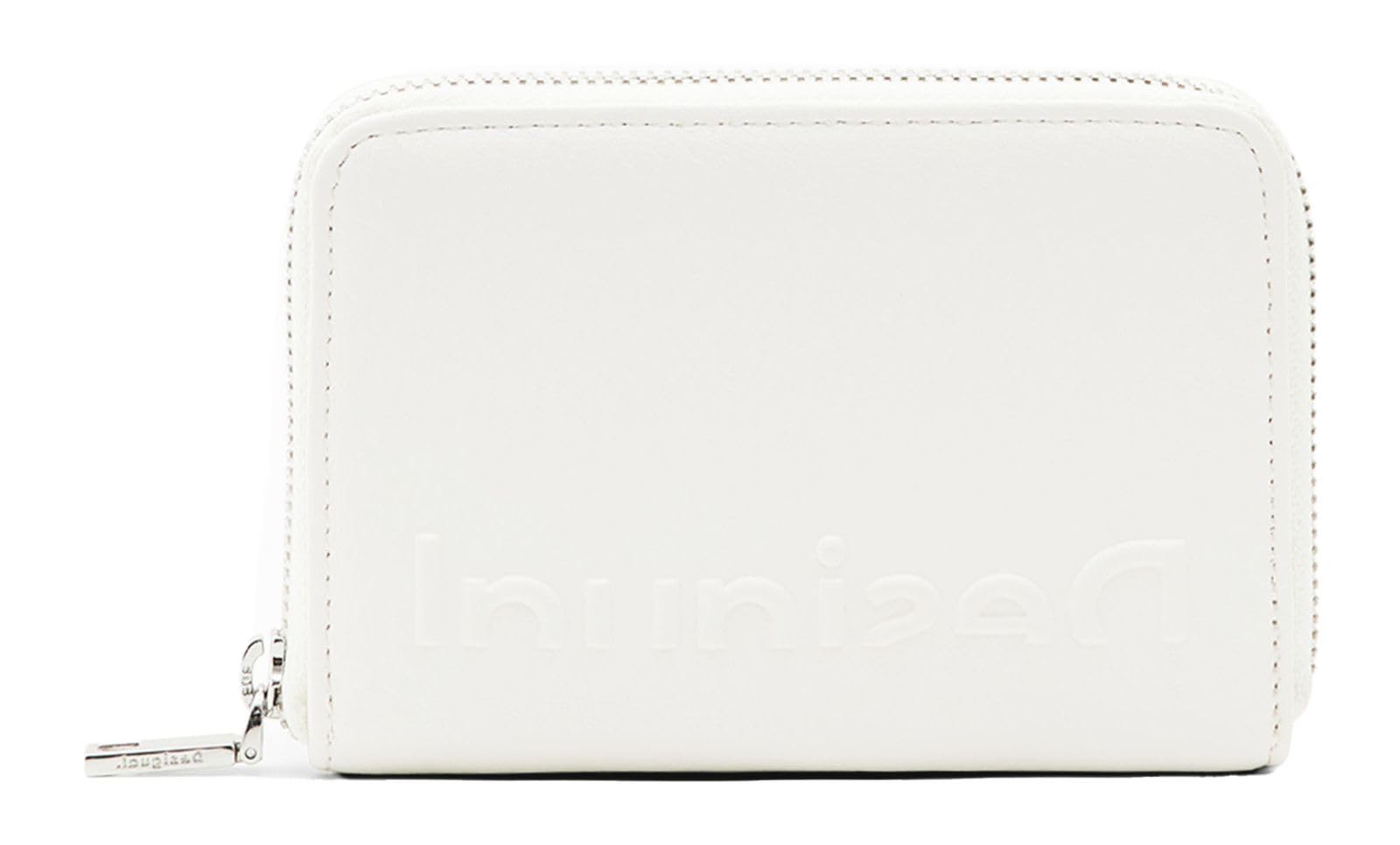 Small half-logo wallet - WHITE - U