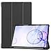 Produktbild ProCase Hülle Klapphülle für Galaxy Tab S6 10.5 Zoll SM-T860 (Wi-Fi) SM-T865/T866 (LTE) 2019 T867 Schutzhülle mit Drachtlos Aufladbar Magnet S Pen Halter, Dünn Leicht Ständer Hart Smart Case Schwarz