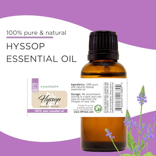 GreenHealth Hyssop – 5 ml Aceite Esencial Puro miniatura 5