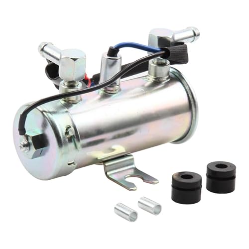 BOMBA DE COMBUSTIBLE DIESEL DE GASOLINA UNIVERSAL ELÉCTRICA DE 24 V FACETA TRACTOR ESTILO PLATA
