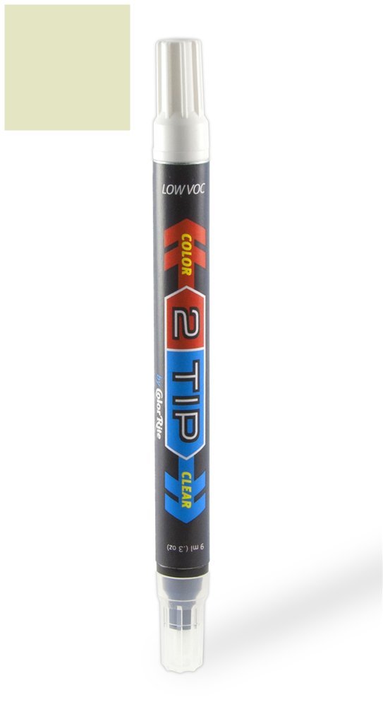 2Tip for Ford Taurus Automotive Touch-up Paint - Gold Leaf Metallic Clearcoat UP - Color-and-Clearcoat Package