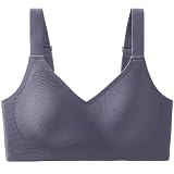 Necalisi BH ohne bügel Blau Sport BH DamenSport Bustier Damen Gepolstert Starker Halt Nahtlose Joggen Yoga Fitness Bra Push up Dirndl BH 3XL