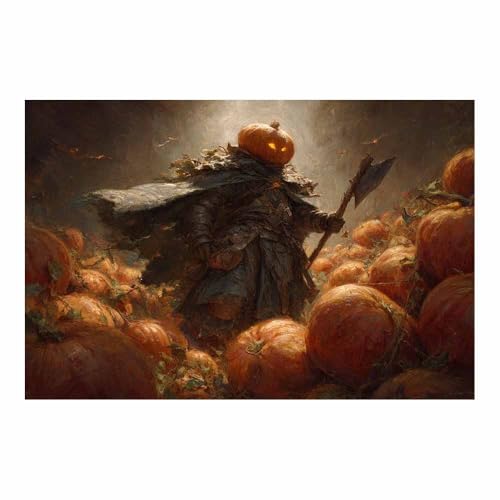 Toile Halloween 60x90cm pour habiller un mur vide sans encombrer l'espace
