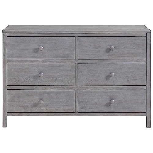 Image of Soho Baby Everlee 6 Drawer Dresser, Graystone