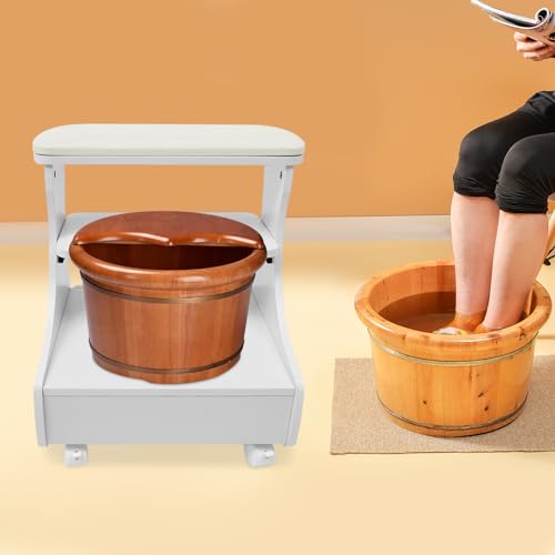 Taburete spa de pies con ruedas para pedicure manicuría miniatura 7