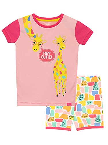 Harry Bear Ensemble De Pyjamas Bien Ajusté Fille Girafe Rose 5-6 Ans
