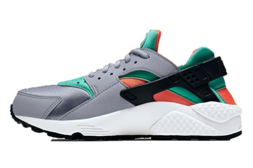 Femmes Nike Huarache loup gris / total Orange / sommet blanc / gree 634835-012 6.5