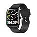 Smartwatch, Orologio Fitness Uomo Donna Impermeabile IP68, 1,69'' Touch Schermo Smart Watch con Cardiofrequenzimetro, Monitor del Sonno, Contapassi, Braccialetto Smart Fitness Tracker per Android iOS