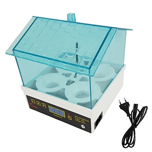 Backbayia 4-œuf Box Inkubator Eiern Brutmaschine zu Ei Automatische prise-eu – Bild 3