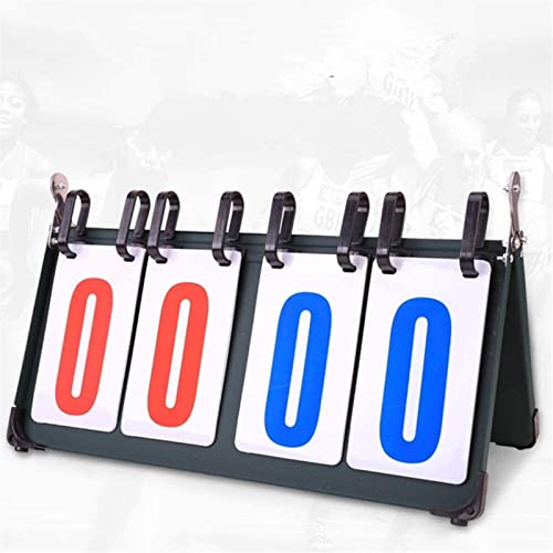 Marcador de 4 dígitos para deportes 37.5x21x14.3cm negro miniatura 2