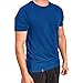 Alpin Loacker Merino T-Shirt Herren - Premium Merino Shirt Herren Kurzarm, Sport Shirt Männer und Funktionsshirt, Herren Merino T-Shirt,Blau M