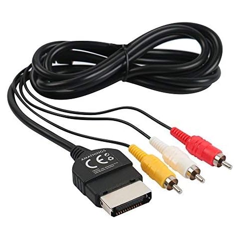 Xbox AV Kabel Passend Für Microsoft Xbox (2002) TV Anschluss Per Chinch Von Amathings Cover