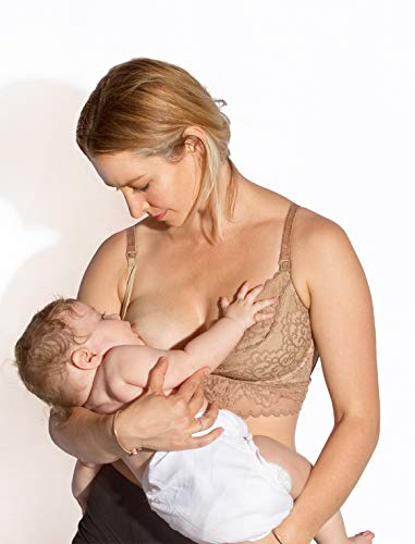 Ayla Handsfree Pumping and Nursing Bra, Nurse, Pump and Relax in One Breastfeeding Bra