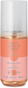 Body Splash MINI Cuide-Se Bem Pessegura 60ml