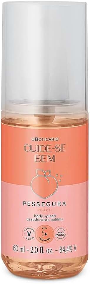 Body Splash MINI Cuide-Se Bem Pessegura 60ml