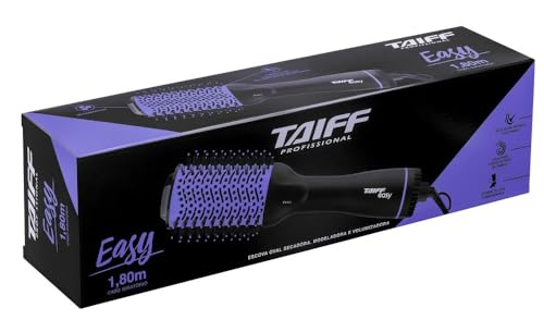 Escova Taiff Easy Oval, Secadora, Alisadora e... glide