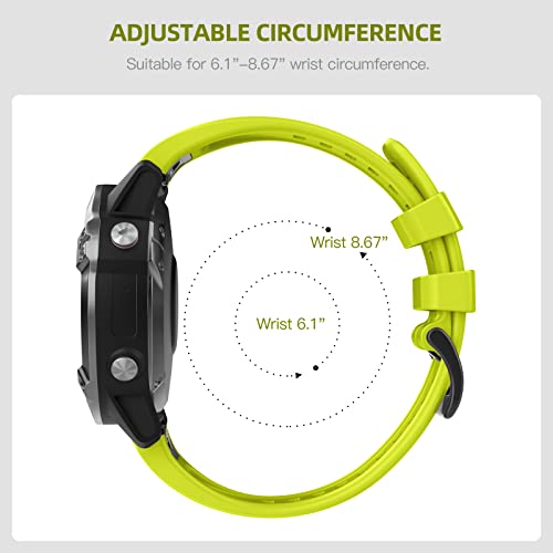 MoKo Cinturino Compatibile con Garmin Fenix 7/7