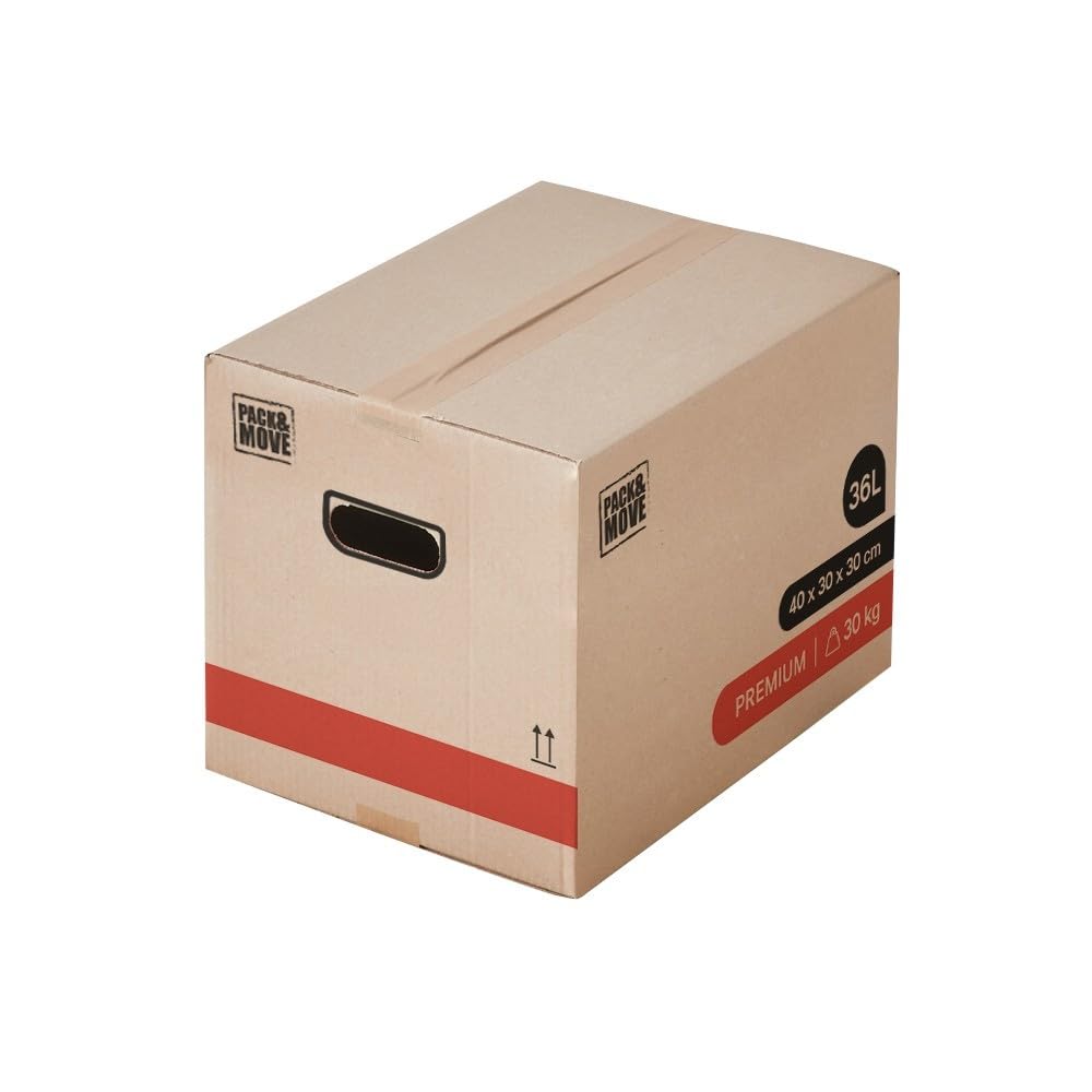 Pack and Move - Kit déménagement Premium T4/T5 + marqueur noir et 3 adhésifs offerts