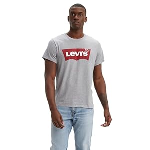 Levi’s Men’s Graphic Set-In Neck T-Shirt, Batwing Logo