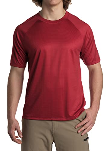 ZeroXposur Mens Sun Shirt UPF 50+ - Lightweight, Quick-Dry Swim Shirts for Men - Short-Sleeve Rash Guard for Men