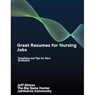 Great Resumes for Nursing Jobs Audiobook By Jeff Altman cover art