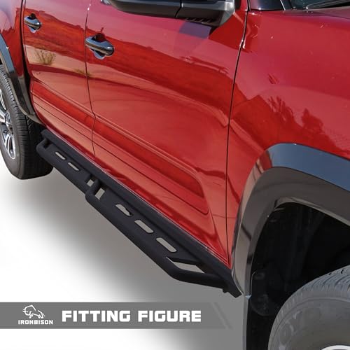 Estribos para Tacoma Double Cab 2005-2023 en negro miniatura 3
