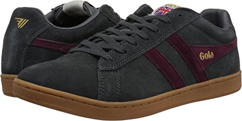 Image of Gola Equipe Suede - Sneakers for Men - Contrasting Wingflash - Heel Return - Durable Cupsole - Low Silhouette