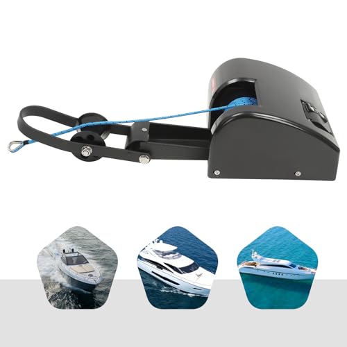 Winche Eléctrico Para Ancla 35 lbs 12 Voltios miniatura 5