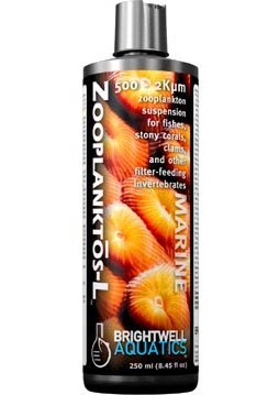 Brightwell Aquatics Zooplanktos L - Zooplankton Suspension for Fishes Stony Corals Clams and Other Filter-Feeders