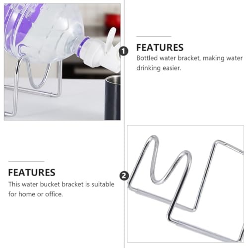 Support bouteille 5L acier inoxydable antidérapant contre les fuites - 8
