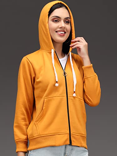 Image of eKools� Women's Fleece Winters Hoodie Sweatshirt Zipper with Pockets (Flee1 Series)
