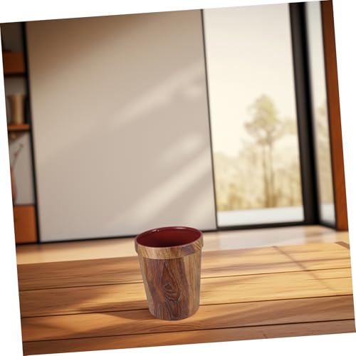 Bote de basura rectangular de plástico Alipis para hogar y oficina miniatura 6