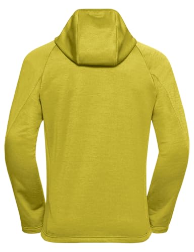 Jack Wolfskin Herren Peak District Hooded Fz M, Chartreuse, XL EU – Ansicht 5