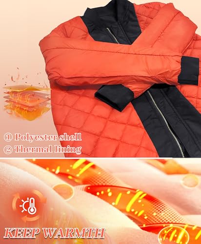 MAGNIVIT Men's Bomber Jacket Casual Fall Winter Military Jacket and Coats Outwear2