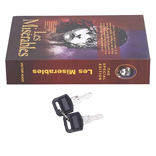 Safe Box,Book Lock Box with Combination Lock, Les Miserables-Cover