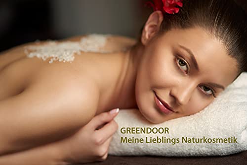 GREENDOOR Körperpeeling Meersalz Cocos, natürliches Salz-Peeling ohne Mikroplastik mit Bio Kokos, 280g Duschpeeling Naturkosmetik, Body Scrub Damen, Körper-Peeling Sauna-Salz - Image 6