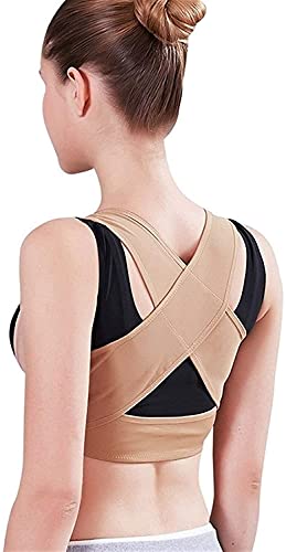 Correction de l'épaule au bureau grâce au lisseur de dos de taille XX-Large couleur peau