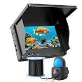 Portable Underwater Fishing Camera with 4.3' LCD Monitor, Infrared Night Vision, Waterproof Fish Finder for Ice Fishing & All Seasons – Gift for Men & Anglers (15M (49.2FT))