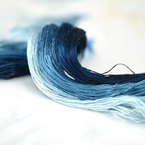Image of Mulberry Silk Floss Embroidery Thread Floss-Cross Stitch Threads China Silk Woven Jewelry Threads DIY Sewing Kits (118)