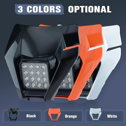 Sawrain SAWRAIN-LIGHT002-A Universal Dirt Pit Bike Led Headlight thumb #4