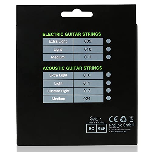 Hricane Cordes de guitare électrique Medium 011, 22 cordes de guitare en argent nickelé - Les Beatles, Paul McCartney, John Lennon, RIngo Starr, George Harrison Hricane Cordes de guitare électrique Medium 011, 22 cordes de guitare en argent nickelé – Image 5
