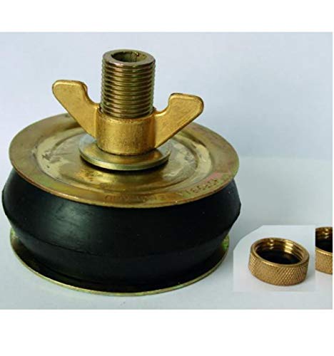 4 "acero pruebas de drenaje enchufe